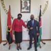 Gallery » AMBASSADOR SIANGA ABILIO RECEIVES NEW AMBASSADOR OF MALAWI