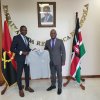 Gallery » AMBASSADOR SIANGA ABÍLIO RECEIVED THE PRESIDENT OF THE ASSOCIATION OF STUDENTS FROM PRIVATE UNIVERSITIES OF ANGOLA