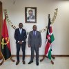 AMBASSADOR SIANGA ABÍLIO RECEIVED THE PRESIDENT OF THE ASSOCIATION OF STUDENTS FROM PRIVATE UNIVERSITIES OF ANGOLA