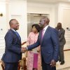 VICE-PRESIDENT OF THE REPUBLIC DISCUSSES BILATERAL COOPERATION WITH PRESIDENT OF THE REPUBLIC OF KENYA 