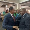 MINISTER TÉTE ANTÓNIO INTERACTS WITH AFRICAN COUNTERPARTS