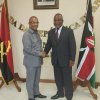 GENERAL MASSANO VISITS THE ANGOLAN EMBASSY IN NAIROBI 